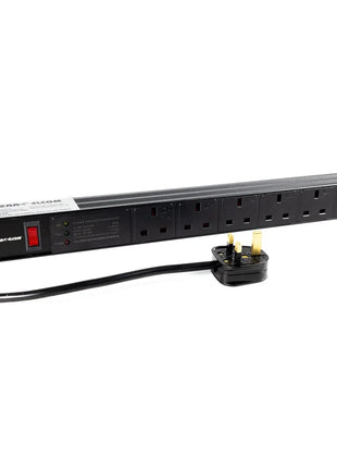 Penn Elcom 6-Way UK Plug Horizontal Rack Mount PDU (PDU6-UK)
