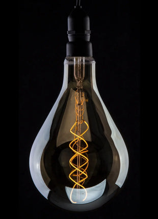 Prolite 4W Dimmable LED PS160 Smoked Spiral Filament Lamp 2200K ES