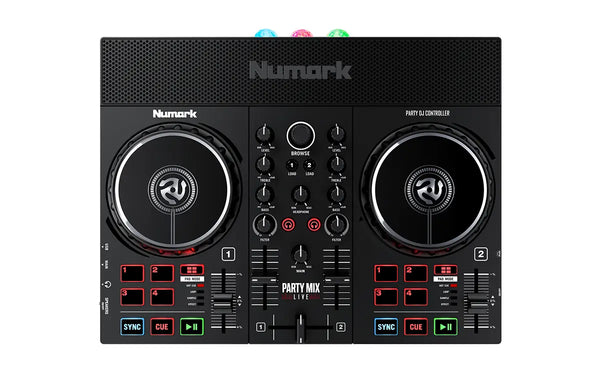 DJ機材 Numark party mix Dj controller Numark Party Mix Live | Compact DJ Controller with Built-in