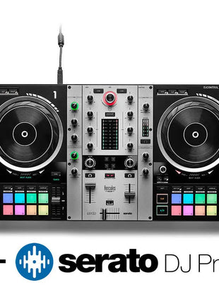 Hercules DJ Control Inpulse 500 (Silver) Serato Pro Edition inc. Case Reloop
