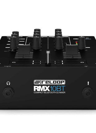 Reloop RMX-10 BT - Compact 2-Channel Bluetooth DJ Mixer Reloop