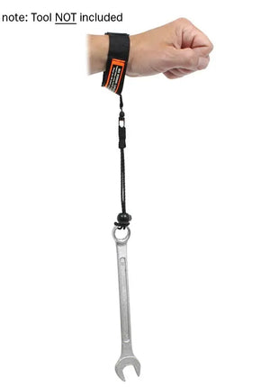 ELLER Ergodyne Squids® 3115 Adjustable Wrist Tool Lanyard 13-18cm Black Sml/Med