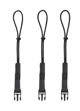 ELLER Ergodyne Detachable Lanyard Loops Black (Set of 3)