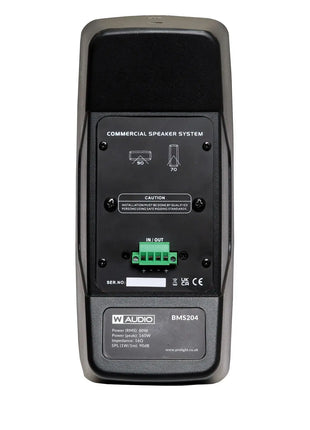 W Audio BMS204 Speaker Black