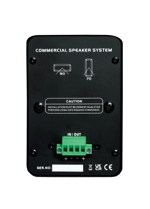 W Audio BMS204 Speaker Black