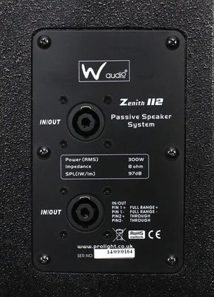 Zenith 112 Speaker