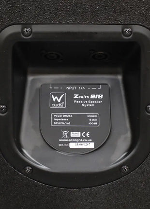 Zenith S 218 Subwoofer MKII
