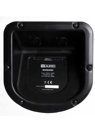 W Audio BMB208S Subwoofer (White)