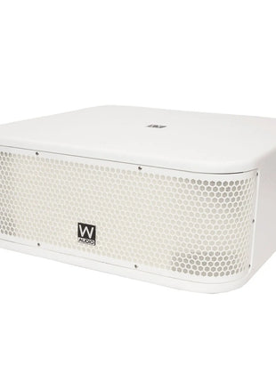 W Audio CBS110SA Powered Subwoofer (White)