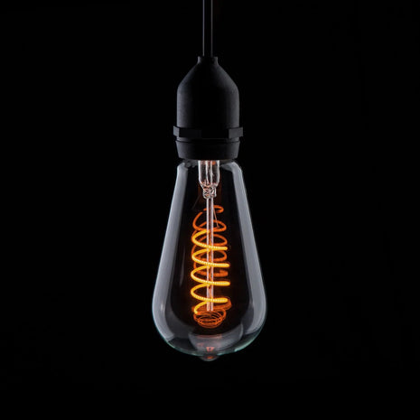 Prolite 7W Dimmable LED ST64 Spiral Funky Filament Lamp ES 1800K