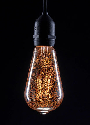 Prolite 4W Dimmable LED ST64 Crackle Filament Lamp 2100K BC