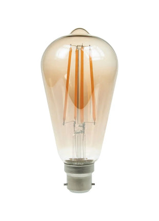 Prolite 4W Dimmable LED ST64 Gold Filament Lamp 2200K BC