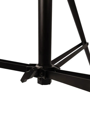 Equinox Black 3 Section Lighting Stand