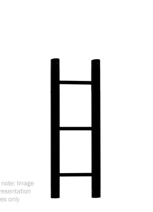 VMB LWS LED Wall Support System 0.75m Ladder Truss Black (LW-T-075)