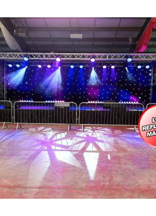 LEDJ DMX 8 x 4.5m LED Starcloth System CW MKII