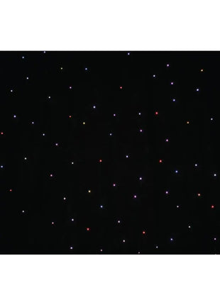 LEDJ PRO 8 x 4m Tri LED Black Starcloth System
