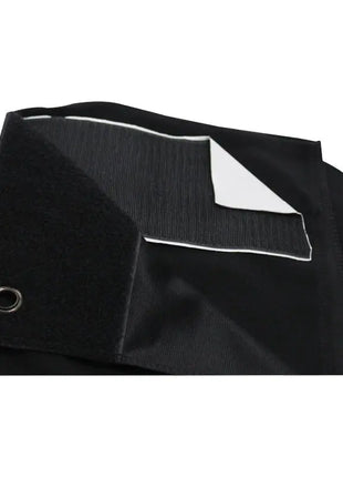 LEDJ 6 x 4m Black Serge Drape