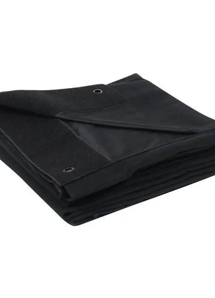 LEDJ 6 x 6m Black Serge Drape