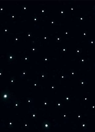 LEDJ PRO 6 x 4m LED Black Starcloth (Excludes Controller)