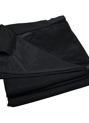 LEDJ 3 x 3m Black Molton Drape