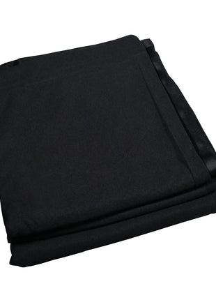 LEDJ 3 x 4m Black Molton Drape