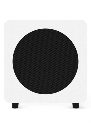 Kanto SUB8 Vinyl Subwoofer - 8" Sealed (Matte White) kanto