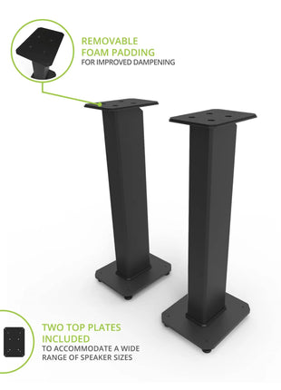 Kanto SX30 Speaker Stands - 30" (Black) kanto