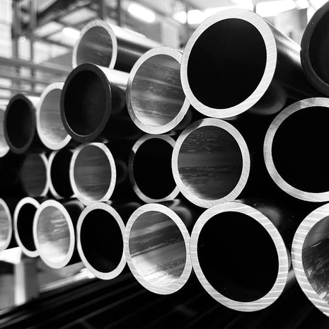  1.5m Aluminium Tube - 48.3 x 4mm Stage Black