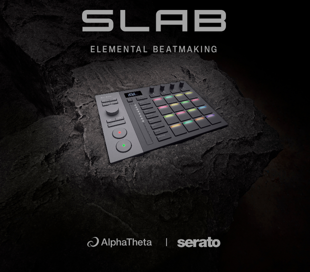 AlphaTheta SLAB: The Elemental Beatmaking Controller for Serato Studio