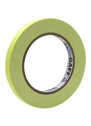 Elumen8 Fluorescent Cloth Gaffer Tape 3170 12mm x 23m - Yellow