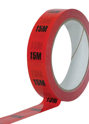Elumen8 Cable Length ID Tape 24mm x 33m - 15m Red