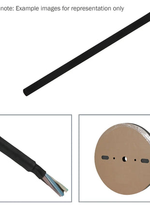 Elumen8 2.4mm (3/32") Heatshrink Tubing 2:1 Black 100m