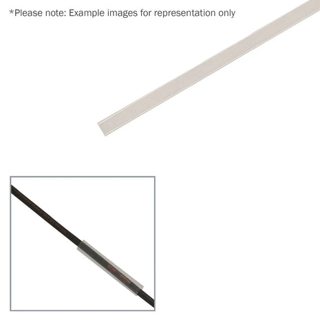 Elumen8 12.7mm (1/2") Adhesive Lined Heatshrink Tubing 3:1 Clear 1.2m