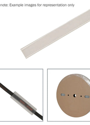 Elumen8 19mm (3/4") Adhesive Lined Heatshrink Tubing 3:1 Clear 25m