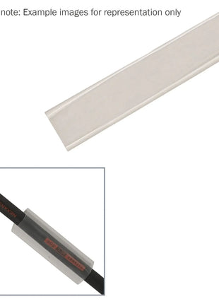 Elumen8 50.8mm (2") Adhesive Lined Heatshrink Tubing 3:1 Clear 1.2m