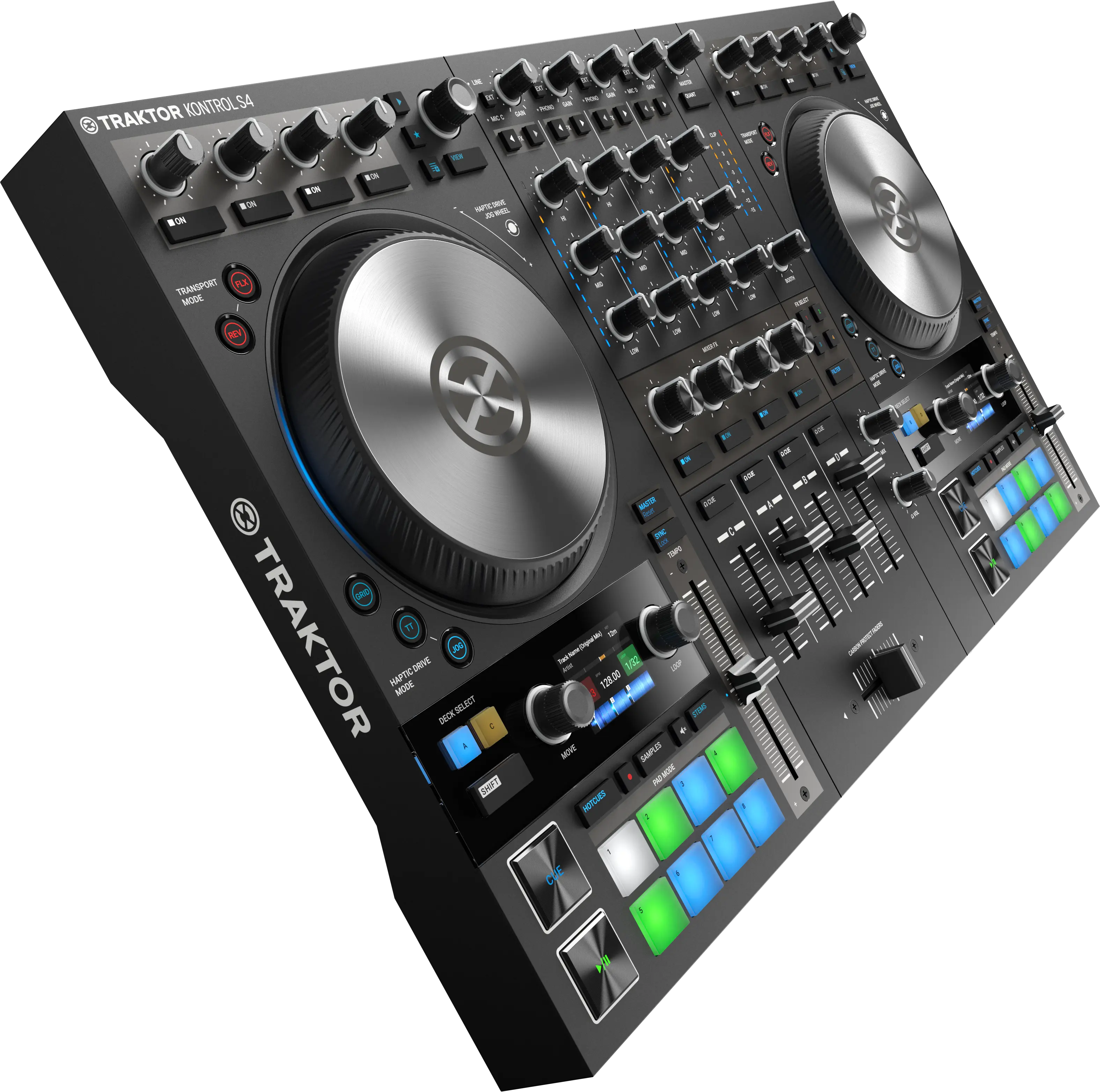 TRAKTOR KONTROL S4 MK3 | 4-Channel DJ Controller with Haptic TRAKTOR KONTROL S4 MK3 | 4-Channel DJ Controller with Haptic