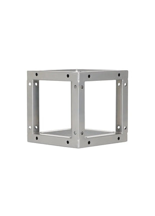 Equinox Quad Steel DecoTruss Box Corner Silver