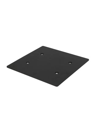 Equinox Quad Steel DecoTruss 300mm Base Plate Black