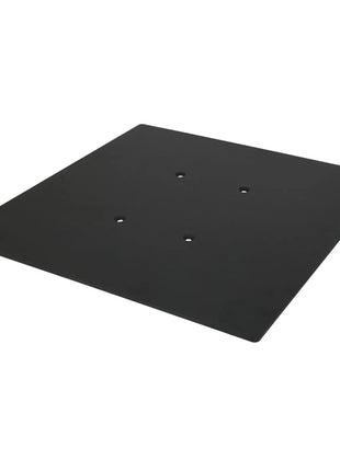 Equinox Quad Steel DecoTruss 500mm Base Plate Black