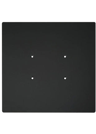 Equinox Quad Steel DecoTruss 500mm Base Plate Black