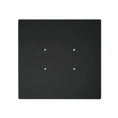 Equinox Quad Steel DecoTruss 500mm Base Plate Black