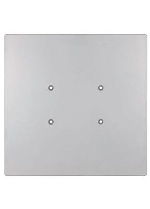 Equinox Quad Steel DecoTruss 500mm Base Plate Silver