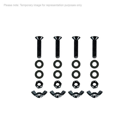 Equinox Quad Steel DecoTruss Base Plate Bolt Pack Black
