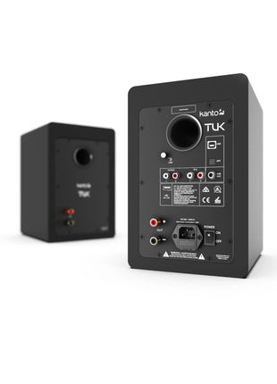 Kanto TUK - Powered Bookshelf Speakers (Matte Black) kanto