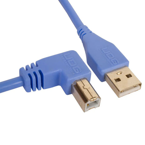 UDG Angled USB Cable 1m Light Blue (U95004LB) - DJKIT®