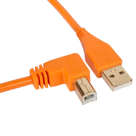 UDG Angled USB Cable 1m Orange (U95004OR) - DJKIT®