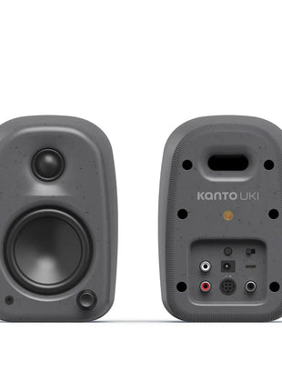 Kanto UKI 100W Desktop Speakers  – Pumice Grey, Pair kanto