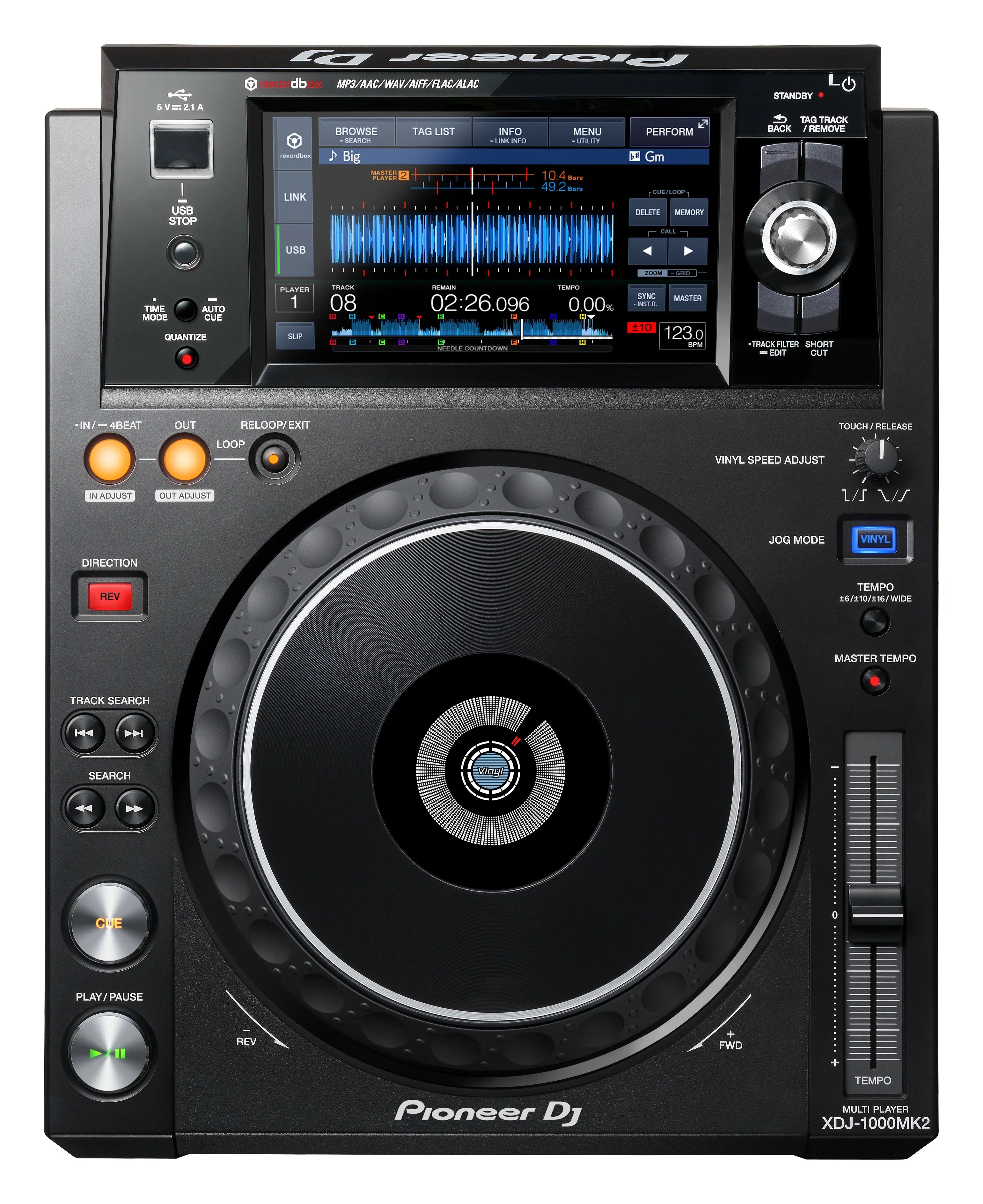 Pioneer XDJ-1000 DJプレーヤー 2台セット Pioneer XDJ-1000 DJプレーヤー 2台セット xdj-1000mk2-djm-850
