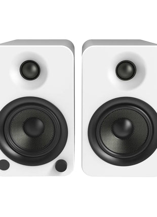 Kanto YU4 - Powered Bookshelf Speakers (Matte White) kanto