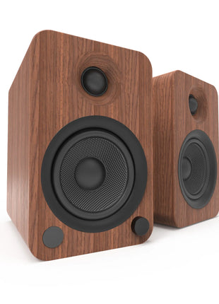 Kanto YU4 - Powered Bookshelf Speakers (Walnut) kanto